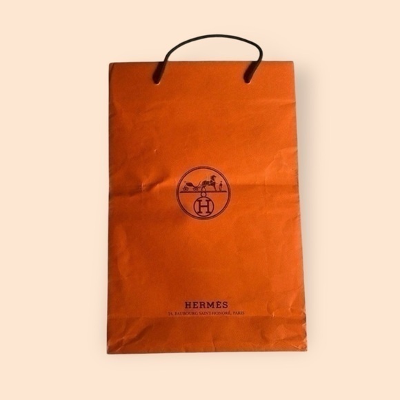 HERMES 16.75x11 Shopping Bag - Picture 1 of 2